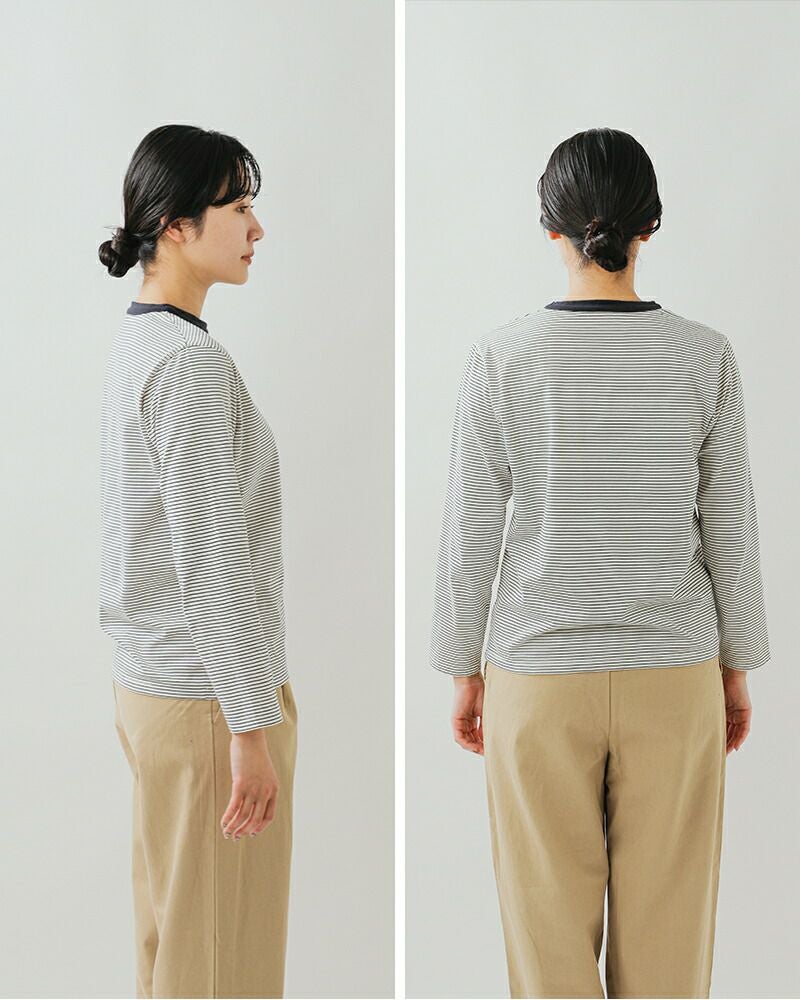 WANIMA ベージュ ロングスリーブ Tシャツ KO-SHIN 6.6オンス ロングスリーブコンフォートTシャツ(1.6インチリブ