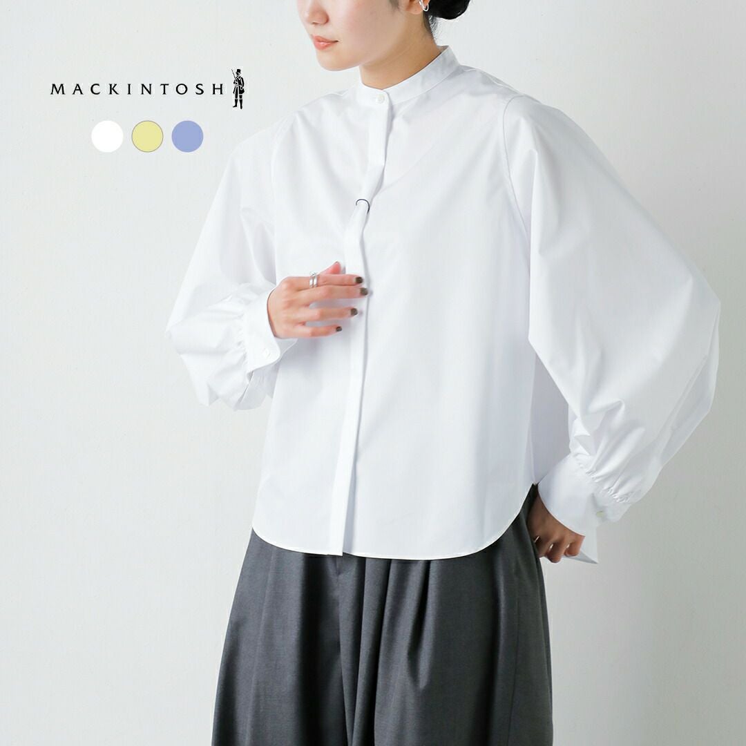 MACHATT  タイドッキングシャツ（ホワイト） マチャットmachatt 完売品 タイドッキングシャツ ホワイト×ブラック
