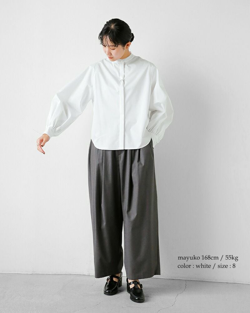 MACKINTOSH マッキントッシュ コットンツイル スタンドカラー シャツ