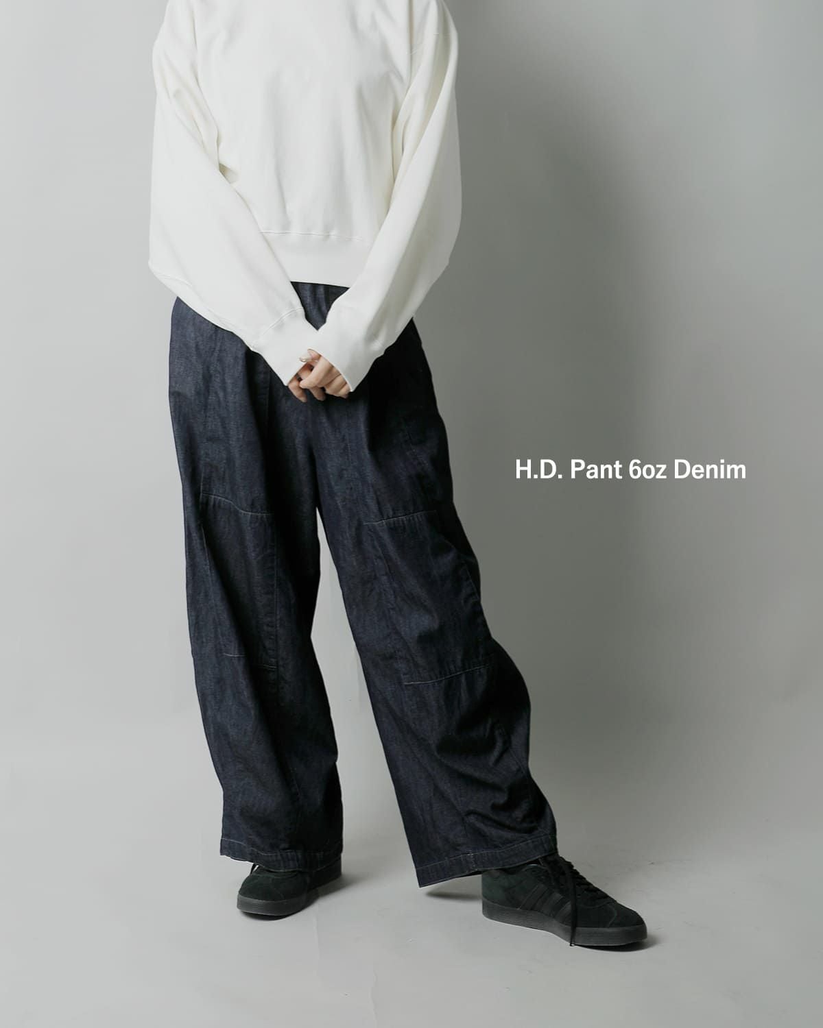Needles ニードルス 6ozデニム ヒザデルパンツ “H.D. Pant ” sx198