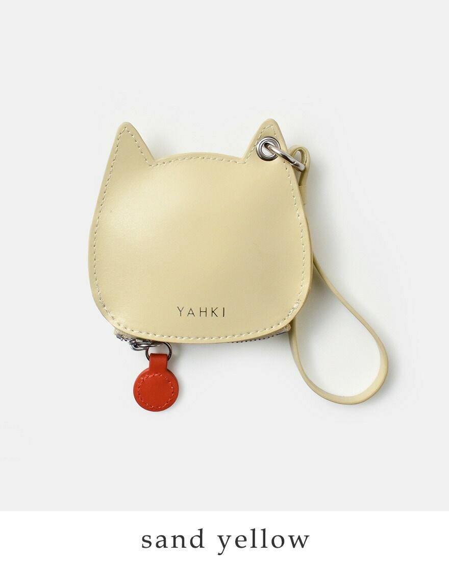 YAHKI ヤーキ スムースレザー キャット ミニポーチ yh-678c レディース