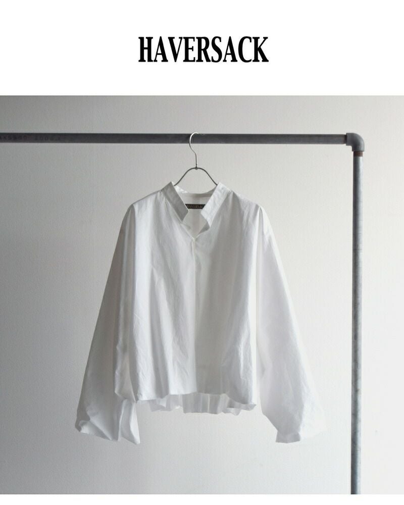 HAVERSACK ハバーサック タイプライター スタンドカラー ボリューム