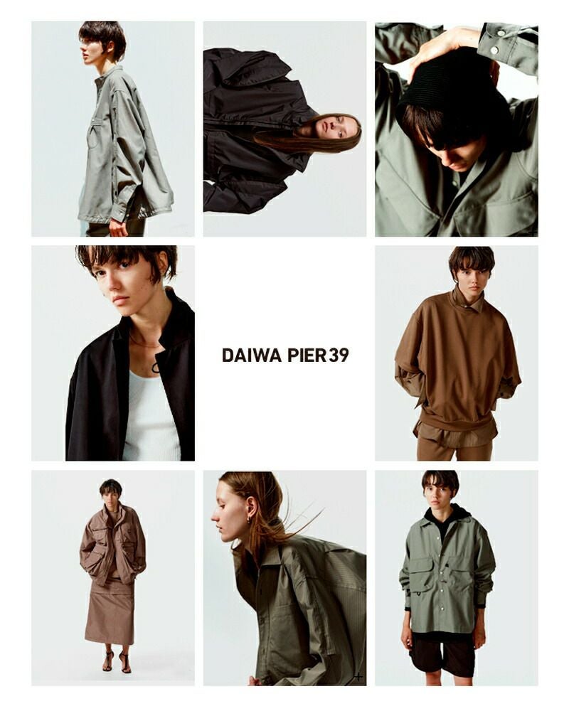 DAIWA PIER39 ダイワピア39 テック モックネック 半袖 スウェット