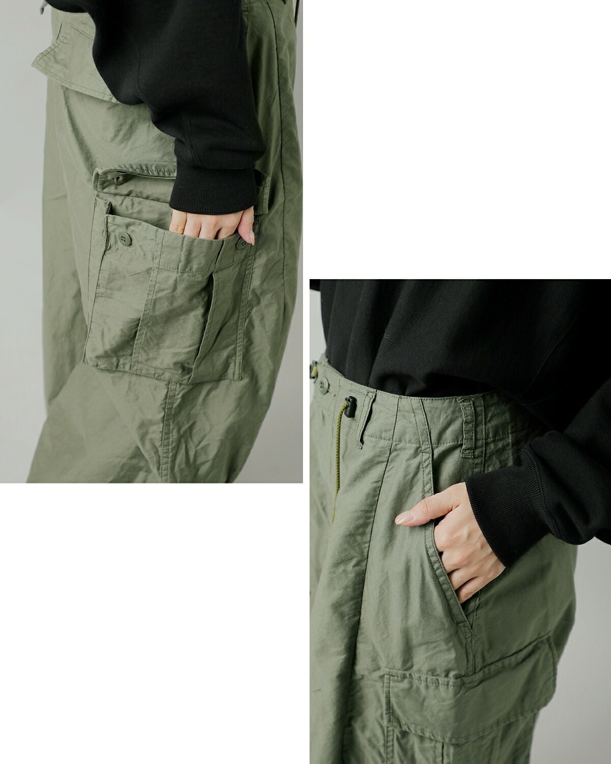 Needles ニードルス コットン H.D.BDUパンツ “H.D. Pant” sx197