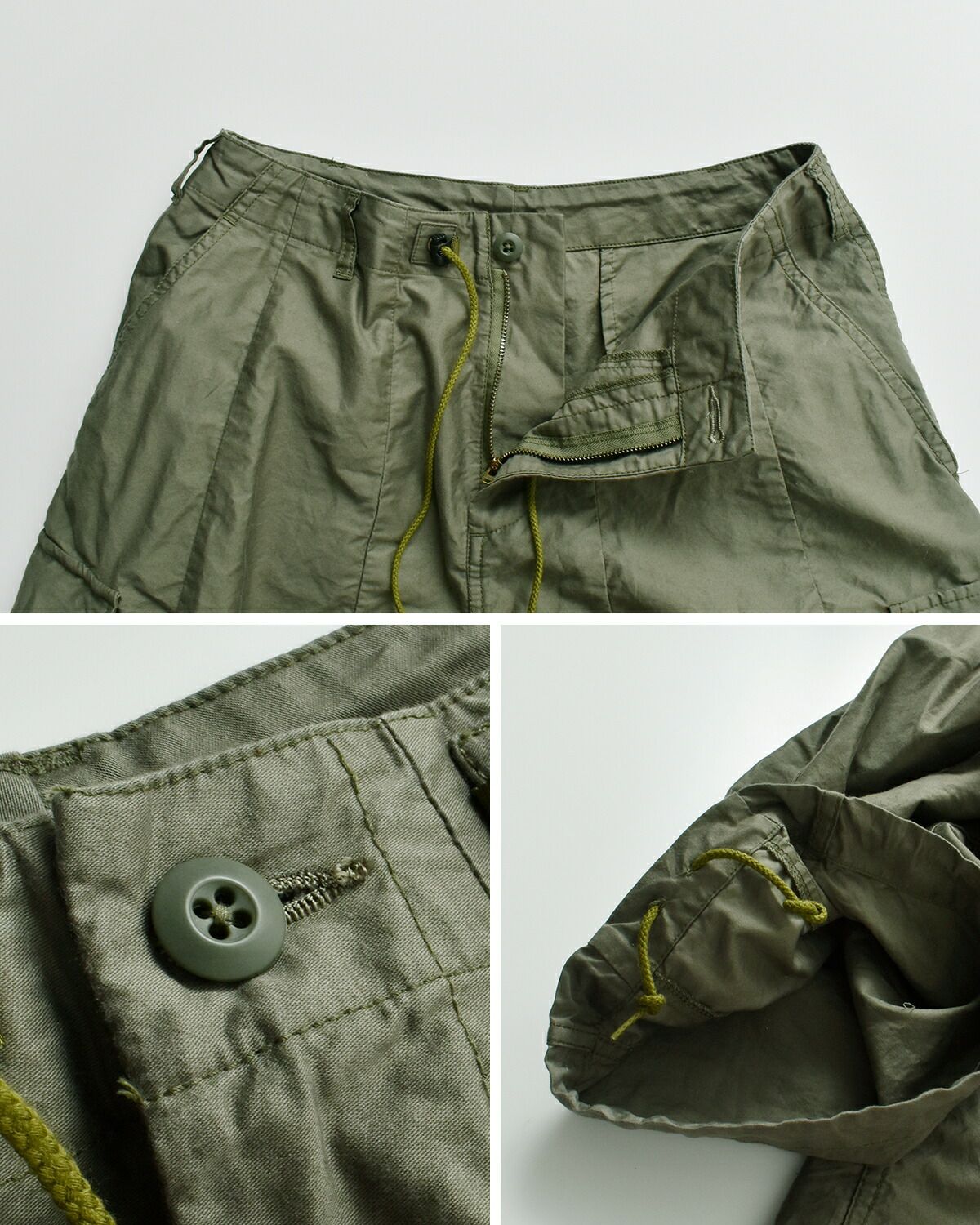 Needles ニードルス コットン H.D.BDUパンツ “H.D. Pant” sx197