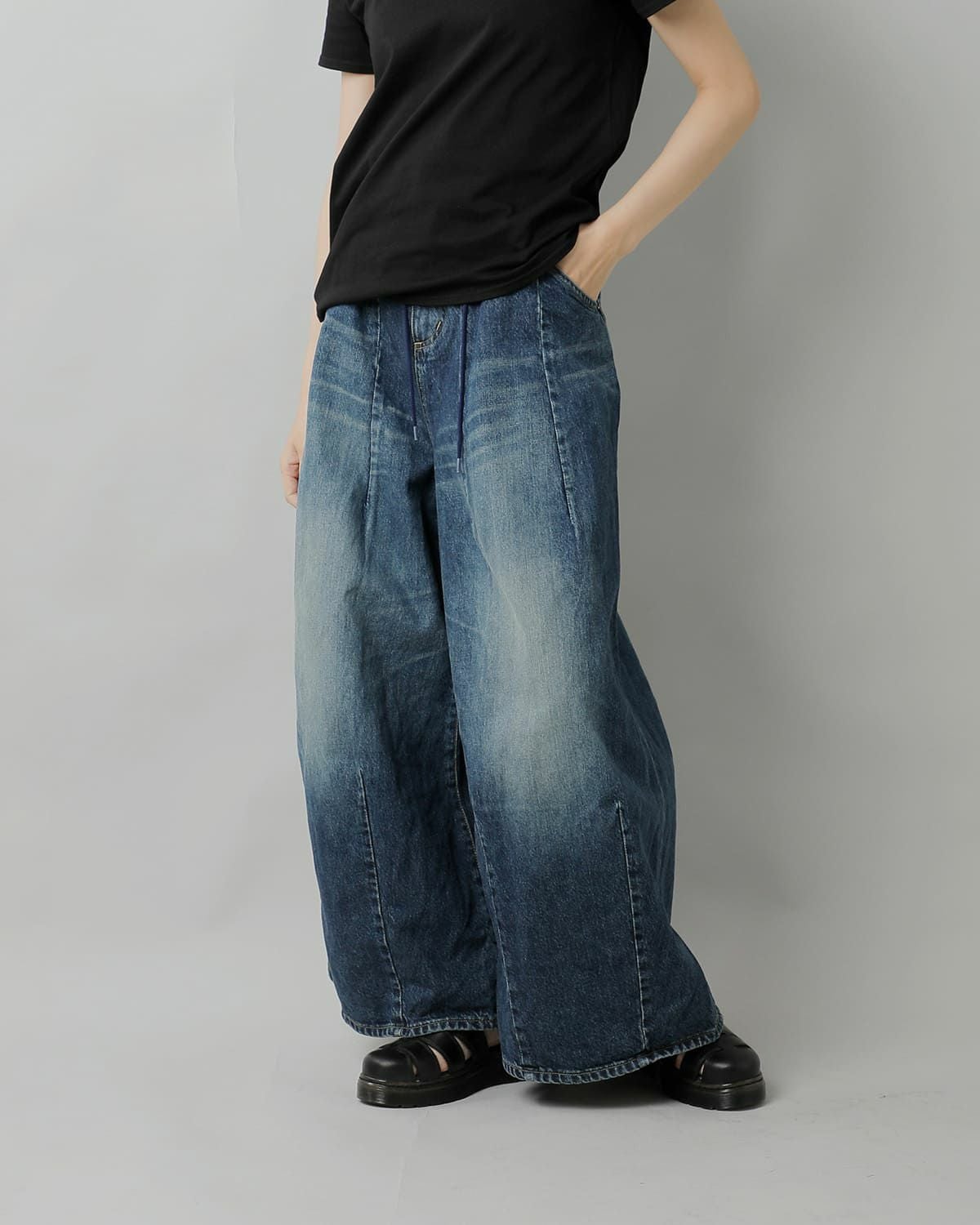 Needles ニードルス 12ozデニム H.D.バギーパンツ “H.D. Buggy Jean