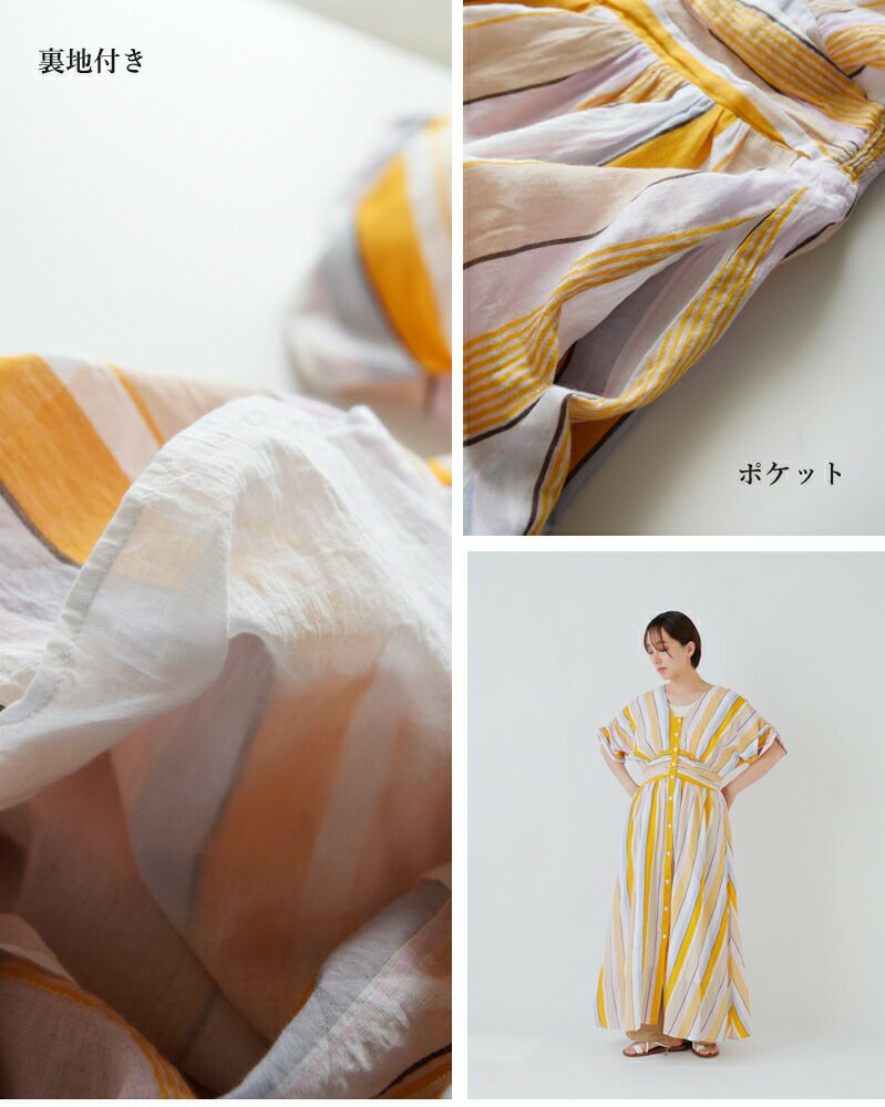 クーポン対象】ne Quittez pas ヌキテパ aranciato別注 コットンボイル