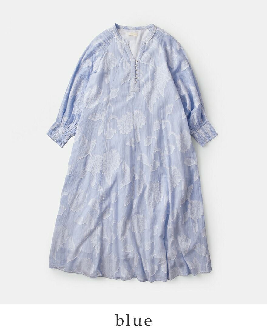 30%OFF】ne Quittez pas ヌキテパ コットン ストライプ フラワー