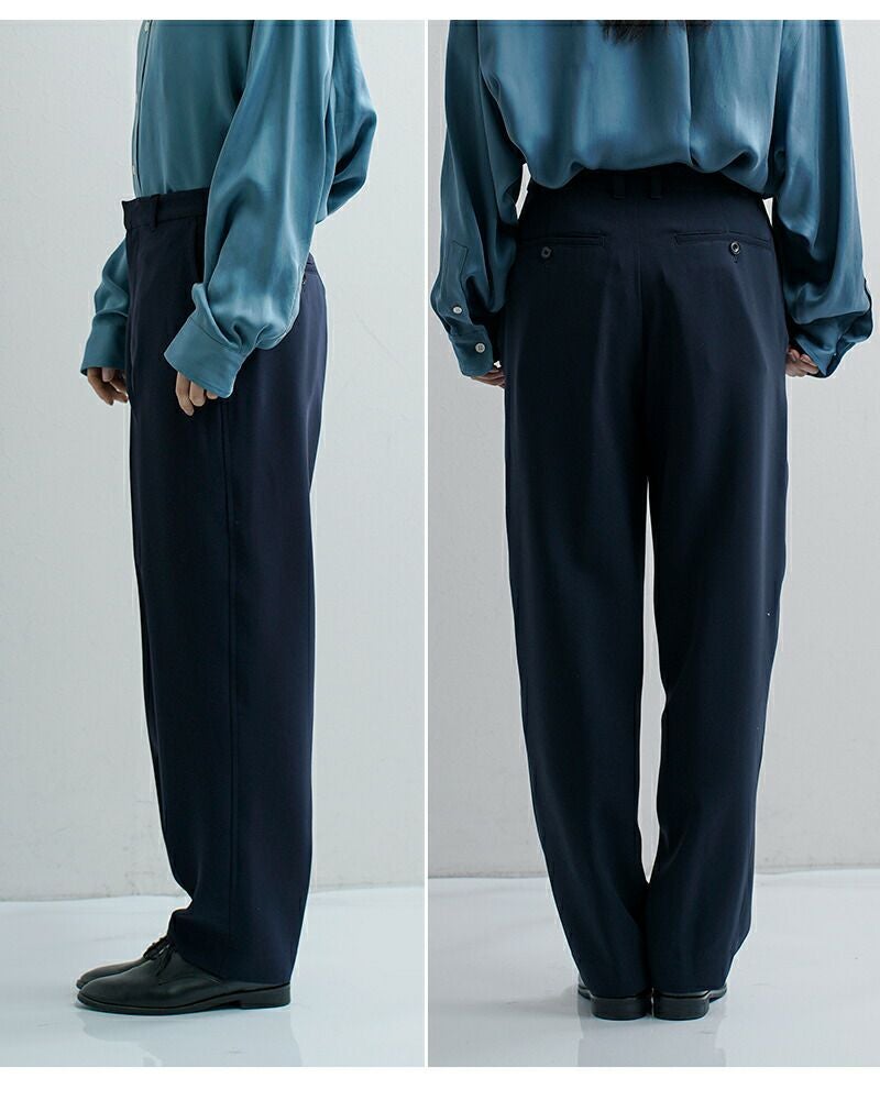 Shinzone シンゾーン ダブル クロス バレル パンツ DOUBLE CLOTH