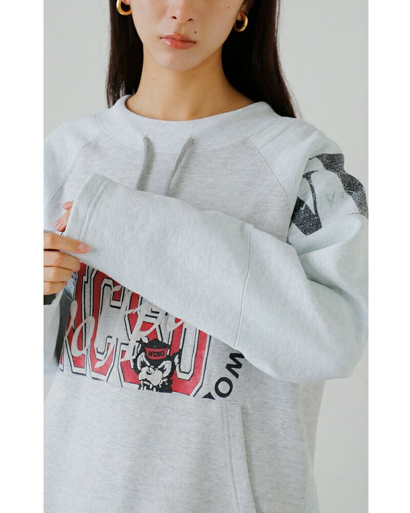 S*A様 廃盤美品✨WIND AND SEA ポンチスウェット ロングスリーブポ CHANGES チェンジーズ リメイク ラグランスリーブ 裏起毛 プルオーバー