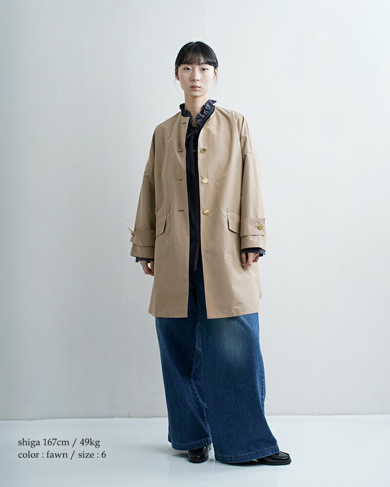 MACKINTOSH マッキントッシュ ハンビー ノーカラーコート “HUMBIE NO