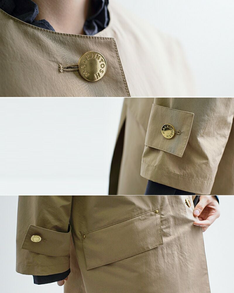 MACKINTOSH マッキントッシュ ハンビー ノーカラーコート “HUMBIE NO