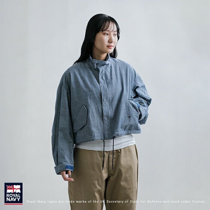 ROYAL NAVY ロイヤルネイビー コットンダンガリー フライトジャケット