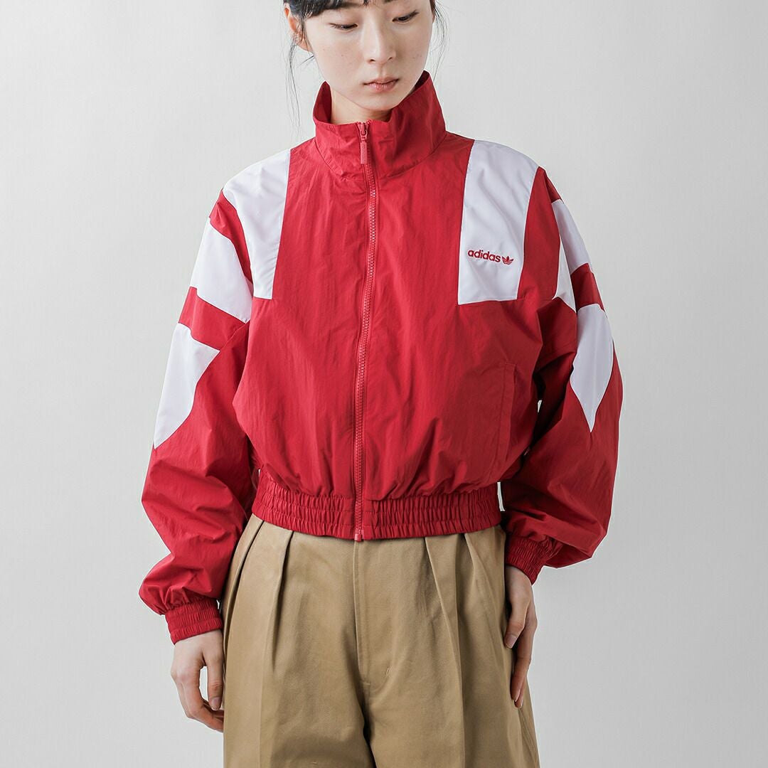 【タグ付き新品未使用】 adidas トラックジャケット ダブルジップ 赤 L 中古・古着通販】adidas (アディダス) トラックジャケット ワイン