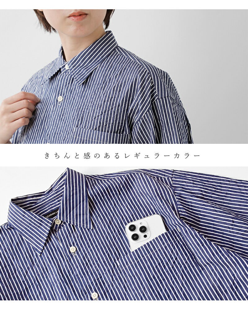 nicholson&nicholson ニコルソンアンドニコルソン クリンクルコットン