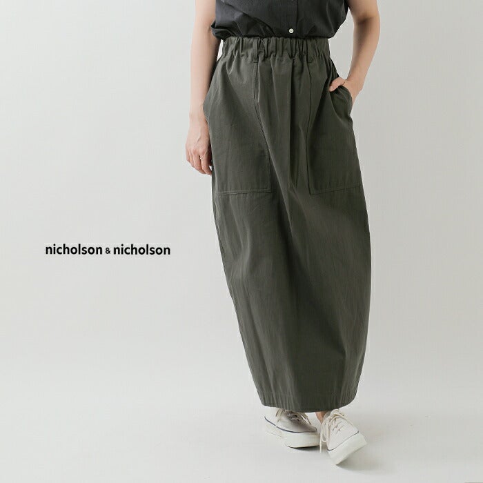 nicholson&nicholson ニコルソンアンドニコルソン コットン チノ