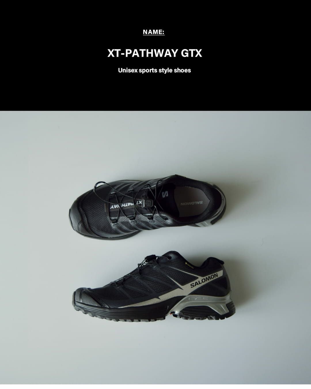 Salomon サロモン XT-PATHWAY GTX ゴアテックス スニーカー xt-pathway