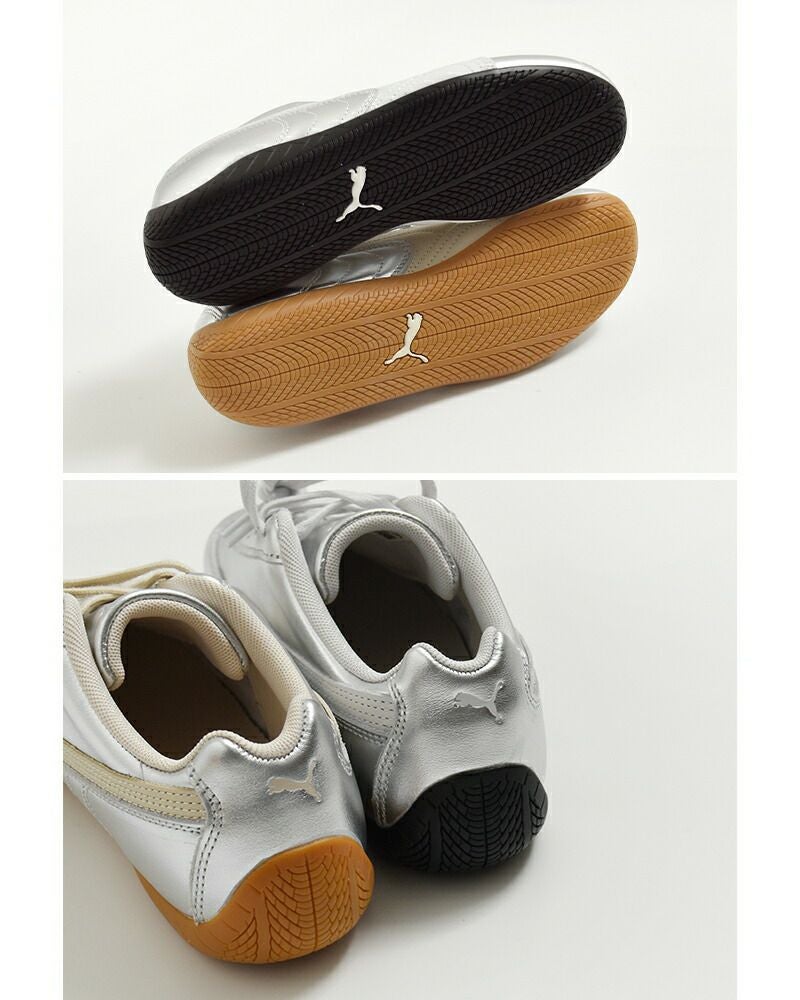 3こ1】【40%OFF】PUMA プーマ スピードキャット シルバー スニーカー