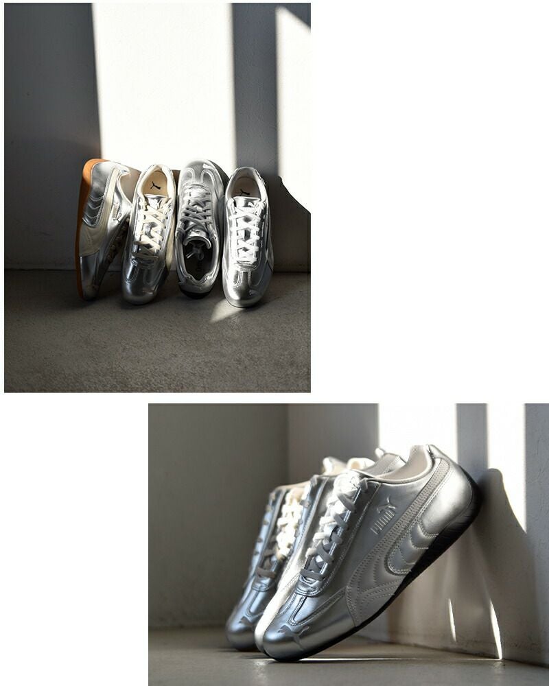 PUMA プーマ スピードキャット シルバー スニーカー SPEEDCAT SILVER
