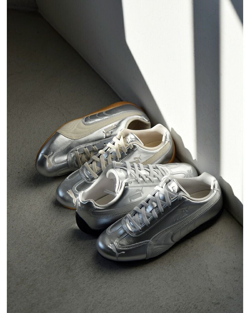 PUMA プーマ スピードキャット シルバー スニーカー SPEEDCAT SILVER