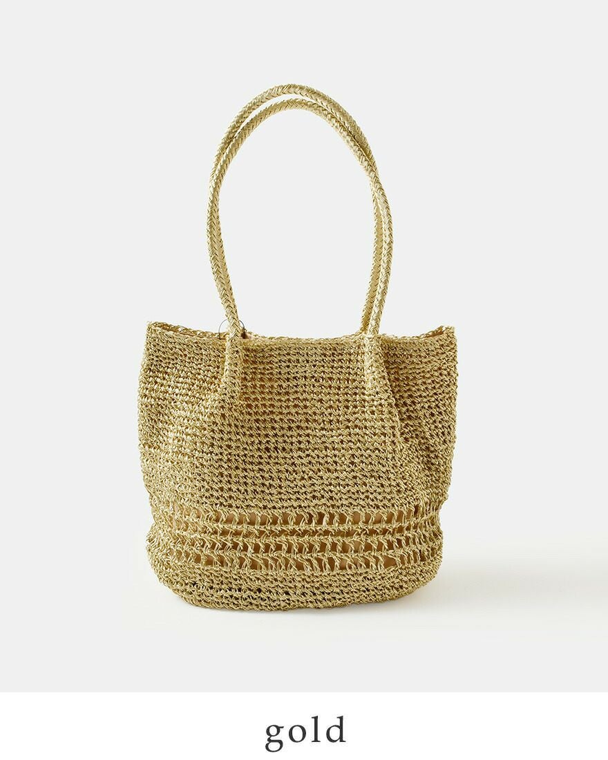 クーポン対象】CACHELLIE カシェリエ メタリック トートバッグ
