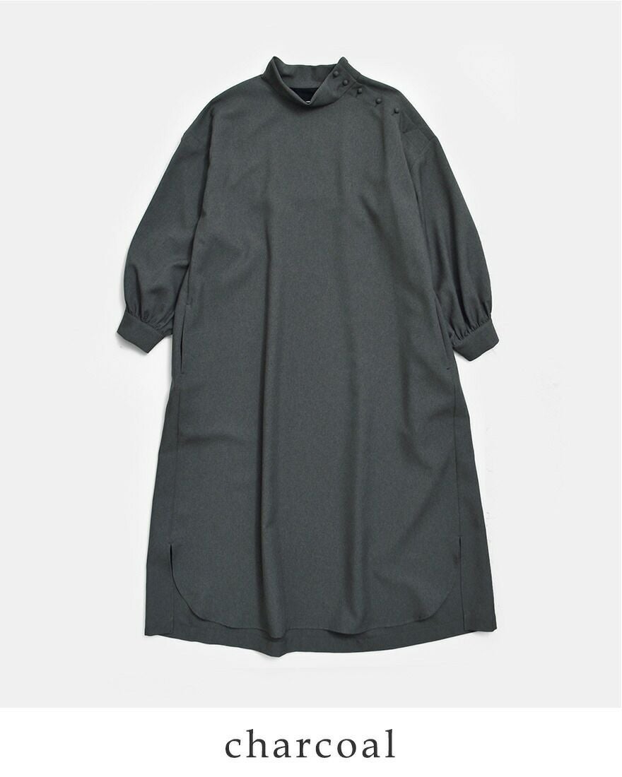 Si-Si-Si スースースー スタンドカラー ワンピース STAND COLLAR DRESS