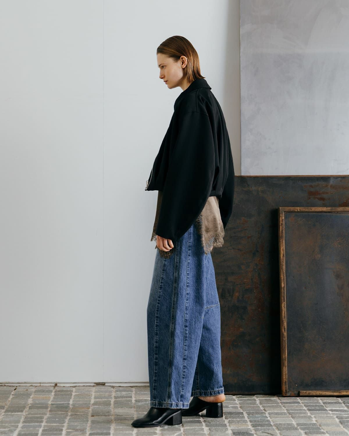 CREDONA クレドナ イチグン タック ジャケット ICHIGUN TUCK JACKET