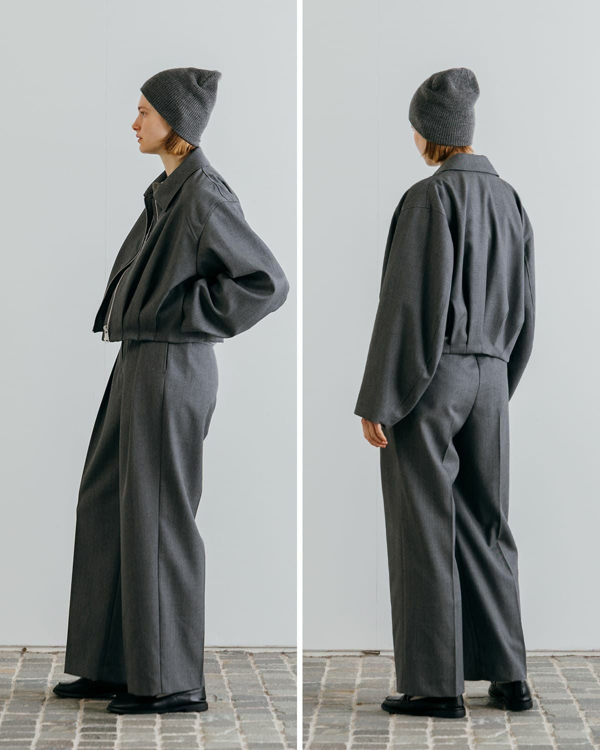 CREDONA クレドナ イチグン タック ジャケット ICHIGUN TUCK JACKET