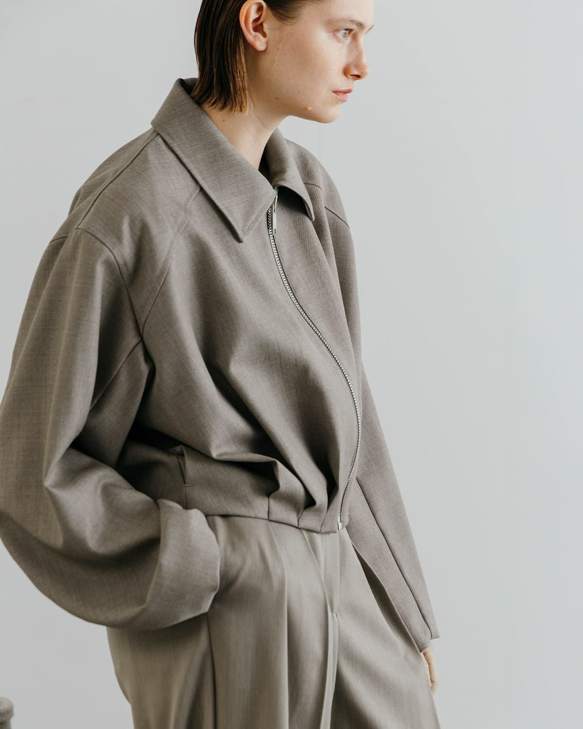 CREDONA クレドナ イチグン タック ジャケット ICHIGUN TUCK JACKET