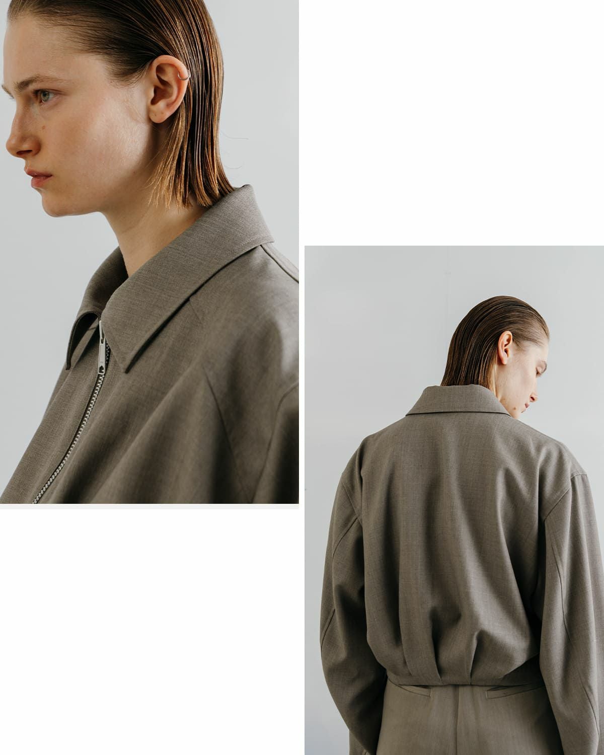 CREDONA クレドナ イチグン タック ジャケット ICHIGUN TUCK JACKET