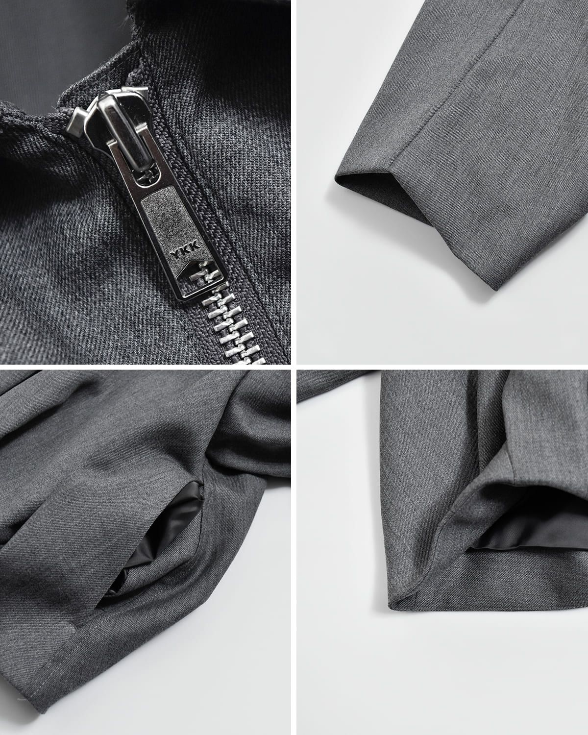 CREDONA クレドナ イチグン タック ジャケット ICHIGUN TUCK JACKET