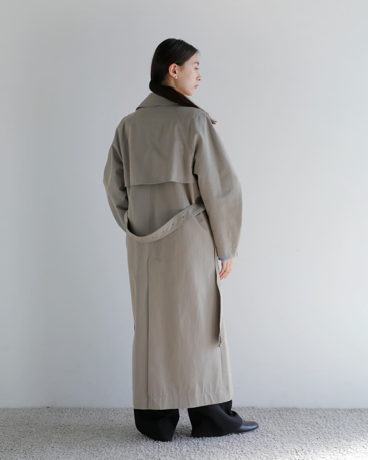 30%OFF】CINOH チノ ツイル トレンチコート “enso/円相” e-20-001
