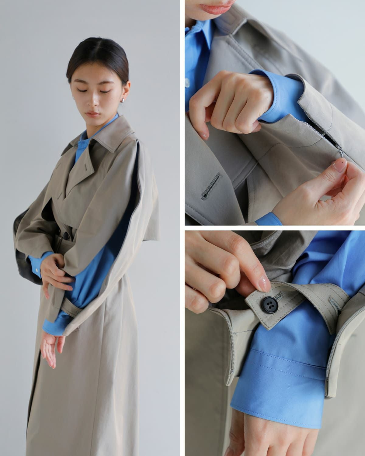 CINOH ジレトレンチ CINOH(チノ)】 enso TRENCH COAT｜PARIGOT ONLINE（パリゴオンライン）