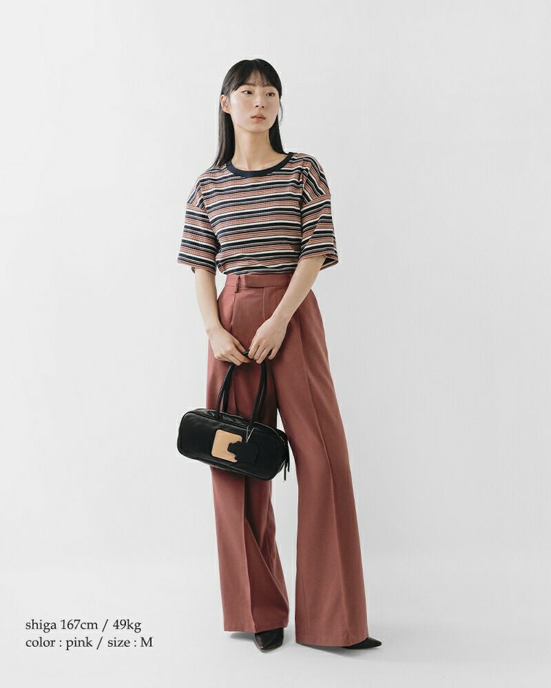 50%OFF】Johnbull ジョンブル ピンタック ワイド スラックス パンツ