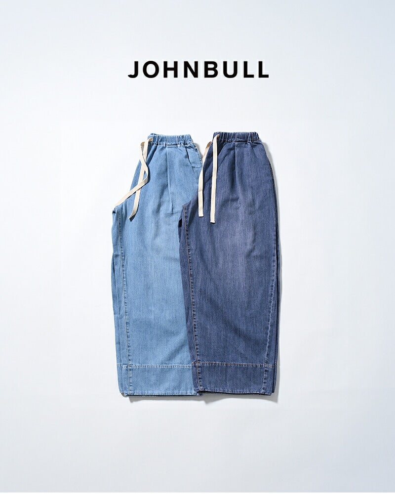 Johnbull ジョンブル コットン ライトデニム イージーパンツ jl261p11