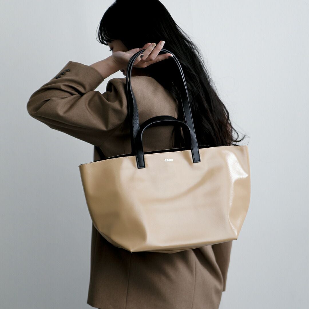 CAHU カウ プラティーク 2way トートバッグ S “Pratique Zip S