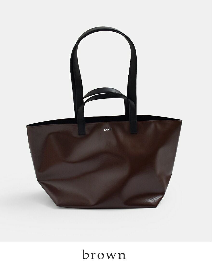 CAHU カウ プラティーク 2way トートバッグ S “Pratique Zip S
