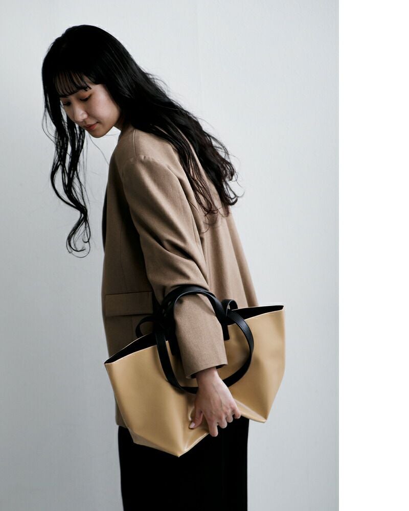 CAHU カウ プラティーク 2way トートバッグ S “Pratique Zip S