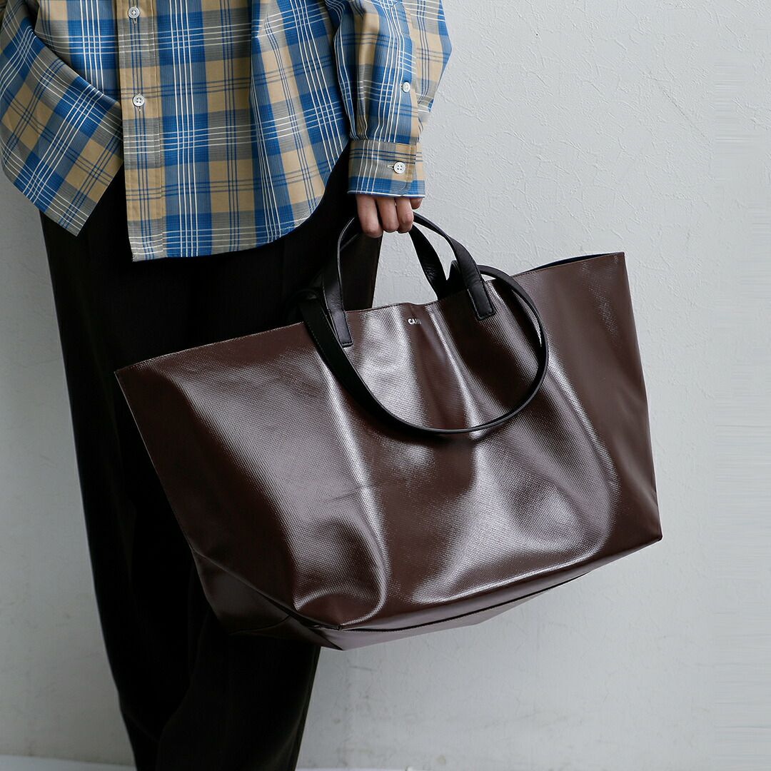 CAHU カウ プラティーク 2way トートバッグ M “Pratique Zip M