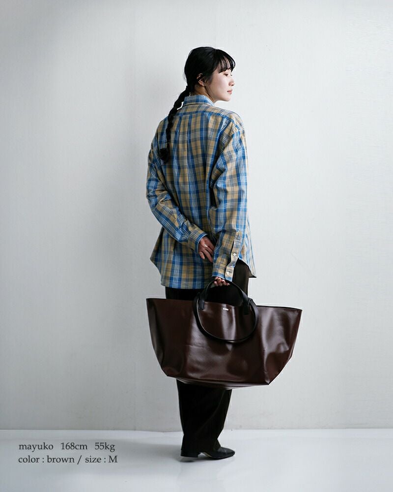 CAHU カウ プラティーク 2way トートバッグ M “Pratique Zip M