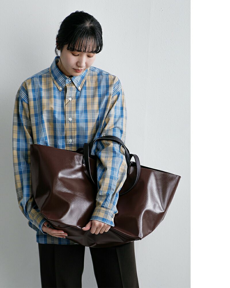 CAHU カウ プラティーク 2way トートバッグ M “Pratique Zip M