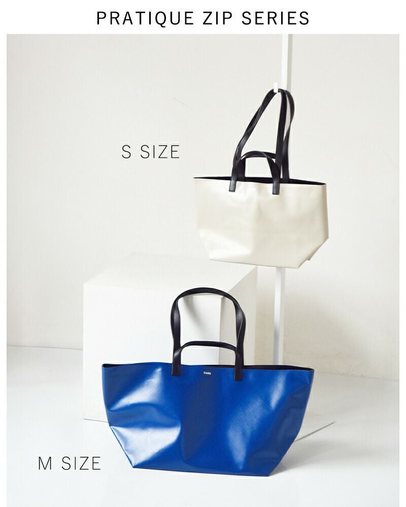 CAHU カウ プラティーク 2way トートバッグ M “Pratique Zip M