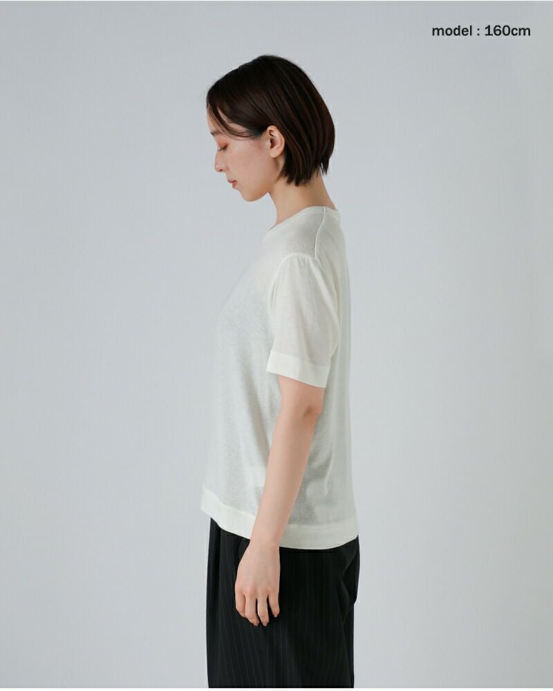 30%OFF】SLOANE スローン コットンシルク 半袖 Tシャツ sl10s-t1148