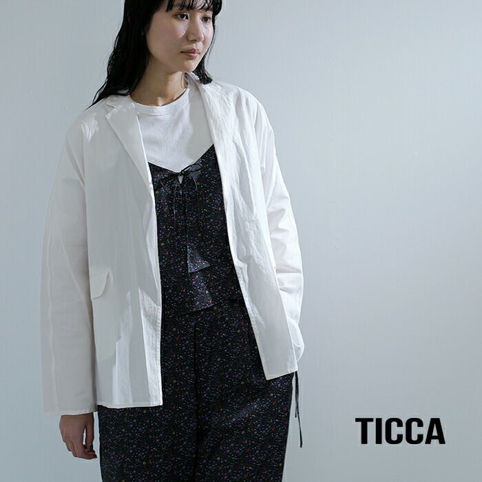 【TICCA/ティッカ】Wポケットオーバーシャツ TICCA（ティッカ） コットン シャツジャケット tbfs-016 レディース 春