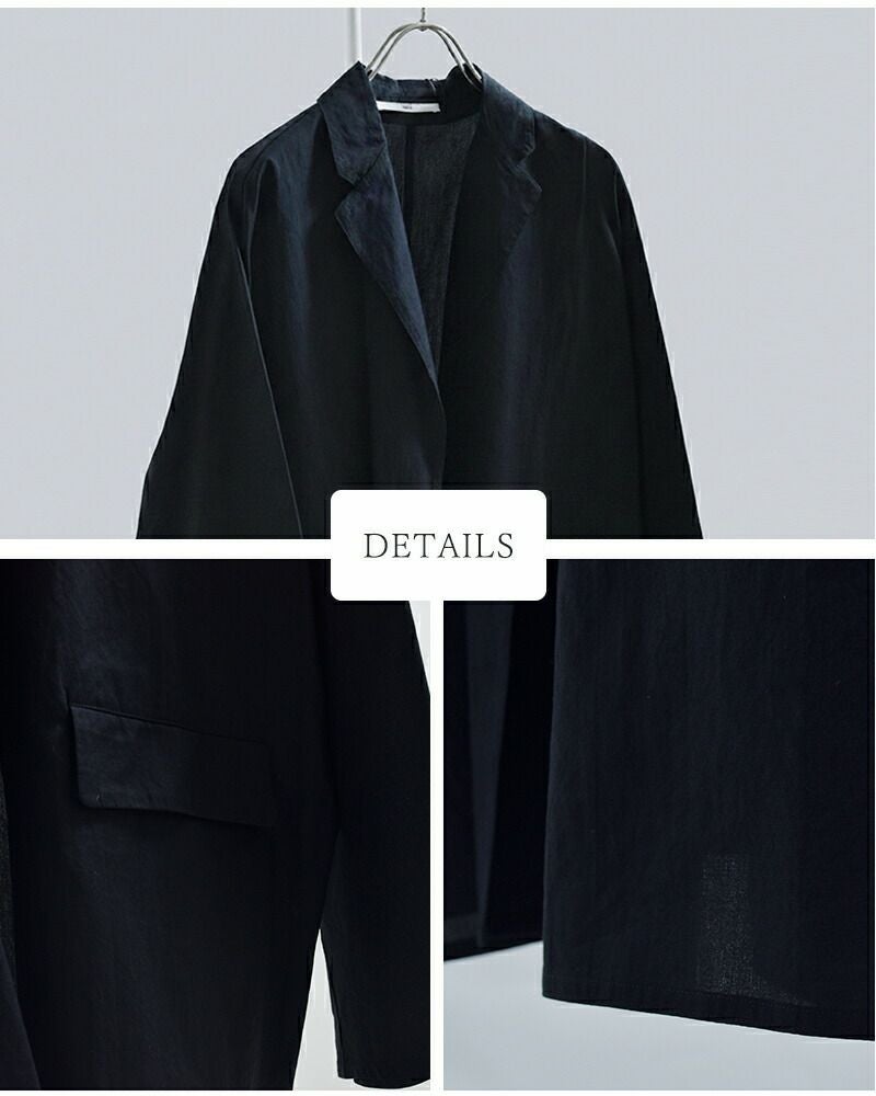 25ss 洗える TICCA/ティッカ ハーフシャツジャケット ネイビー ONTADE公式｜TICCA ティッカ ハーブシャツジャケットの通販