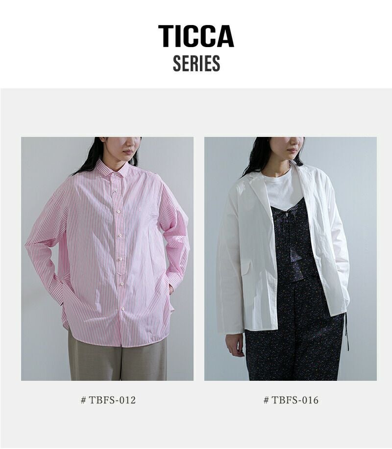 クーポン対象】TICCA ティッカ コットン シャツジャケット tbfs-016