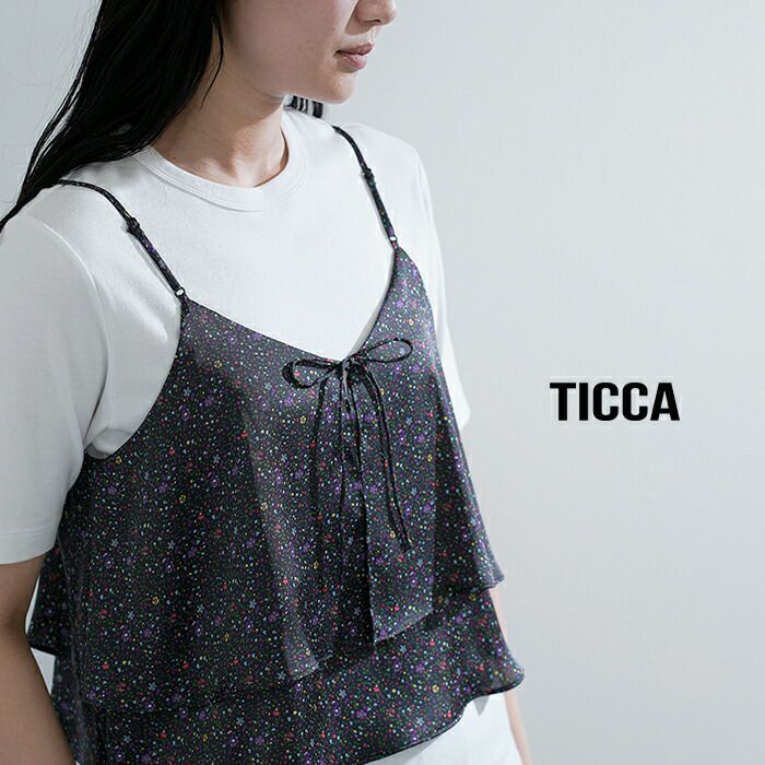クーポン対象】TICCA ティッカ リトルフラワー/ペイズリー プリント