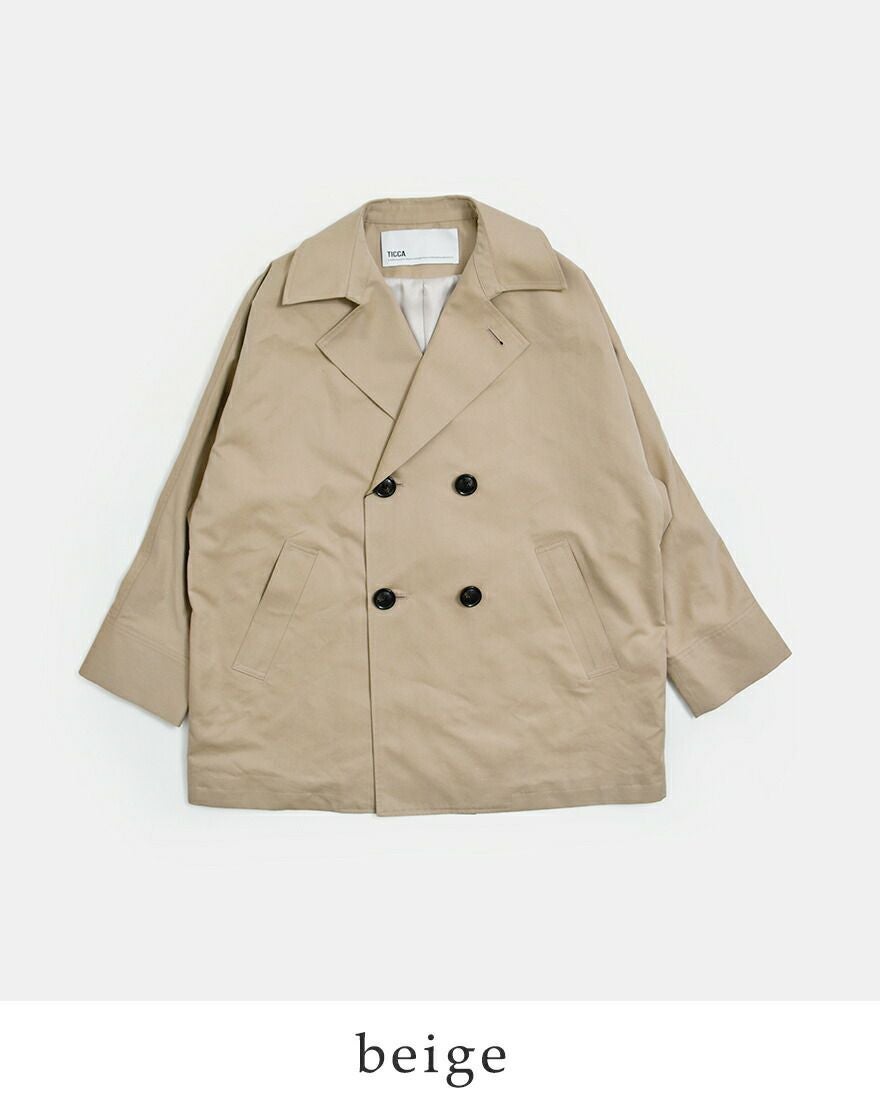 TICCA ティッカ ミニテント トレンチコート tbfs-162 レディース