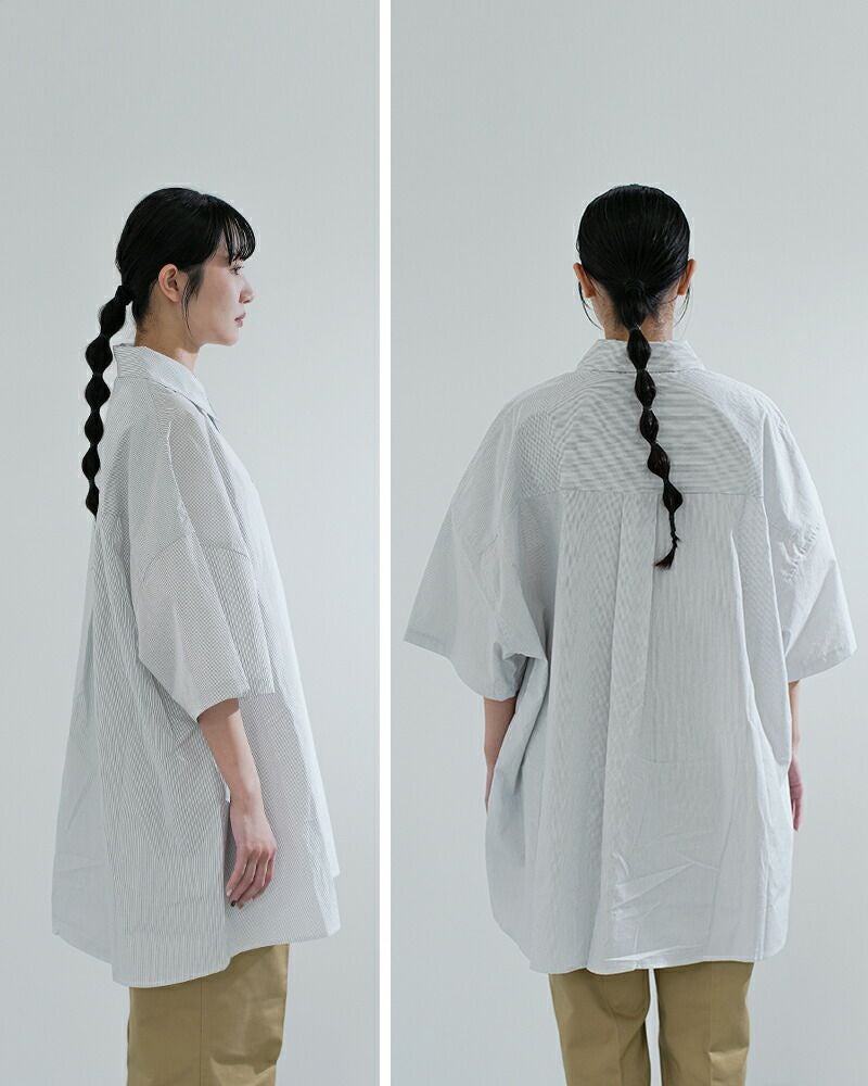 VOAAOV ヴォアーブ コットン 半袖 XXXXL シャツ vosh-p082 レディース