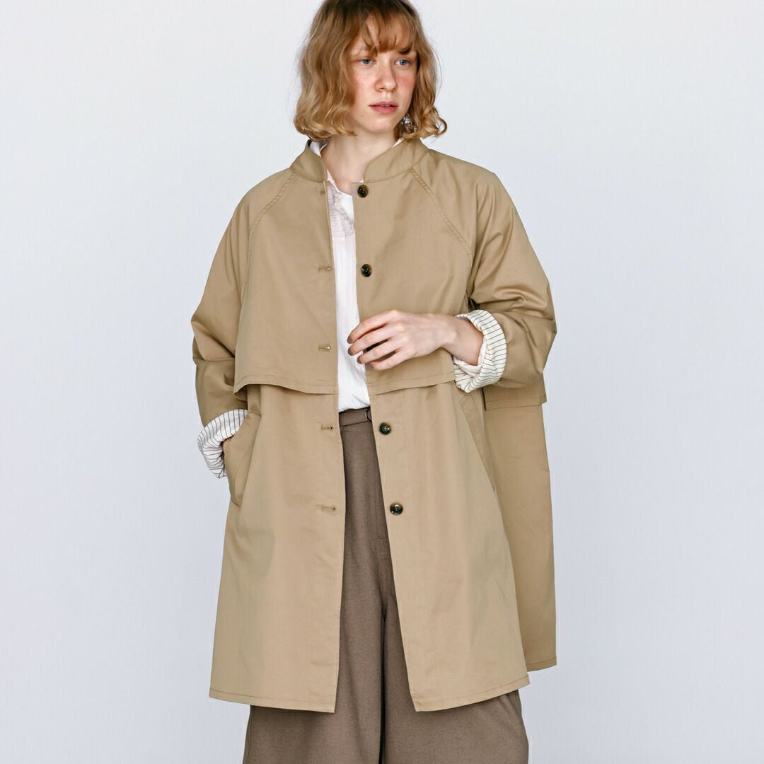 kelen ケレン フラップデザイン マオカラー ミドルジャケット “KILO